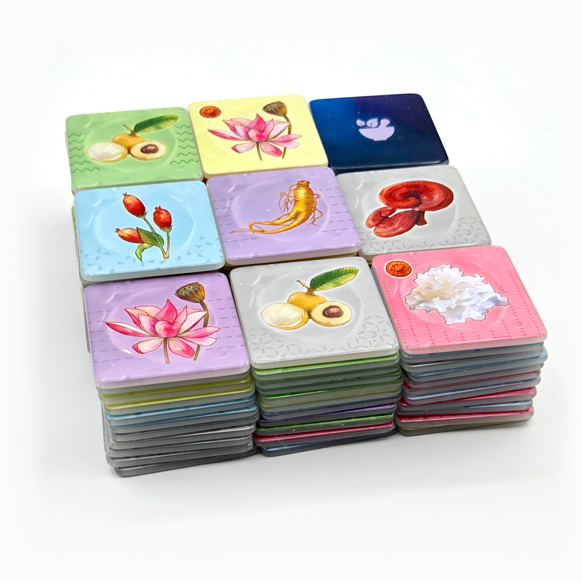 Moon Bunny Acrylic Tiles