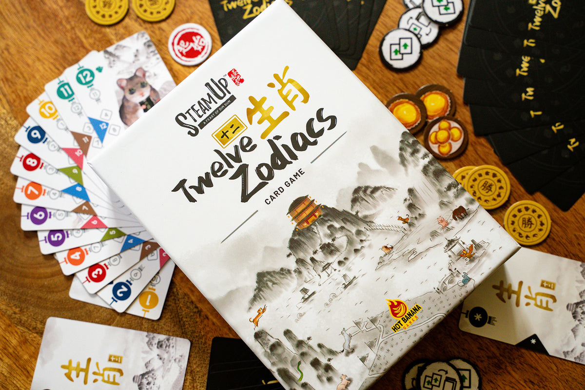 Steam Up: Twelve Zodiacs Card Game
