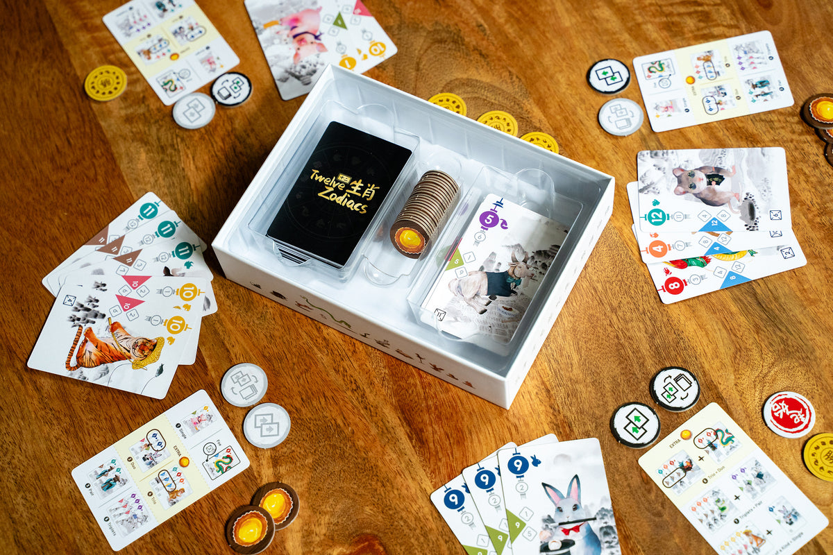 Steam Up: Twelve Zodiacs Card Game