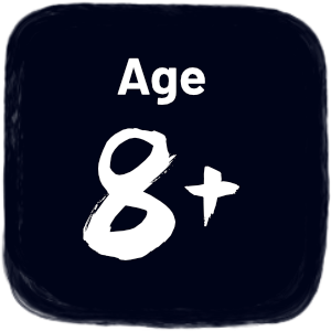 Age icon: 8+