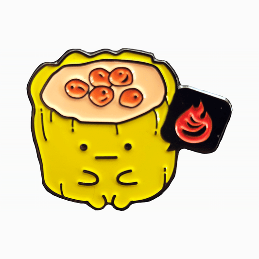 Steam Up Siu Mai Enamel Pin