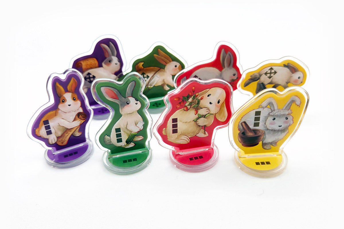 Mooncake Squishies & Acrylic Bunny Standees [PRE-ORDER]