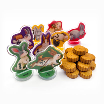 Mooncake Squishies & Acrylic Bunny Standees [PRE-ORDER]
