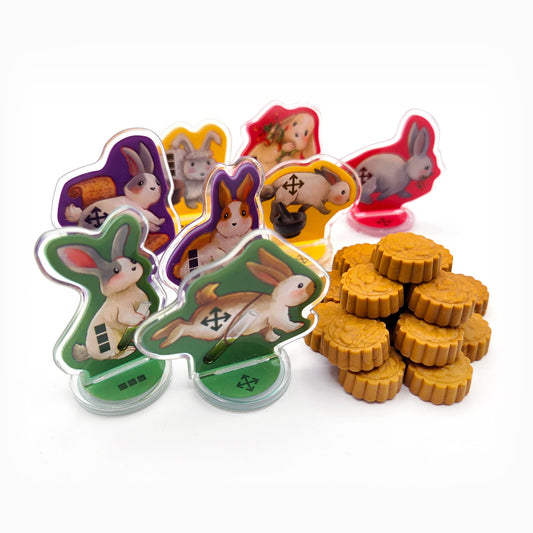 Mooncake Squishies & Acrylic Bunny Standees [PRE-ORDER]
