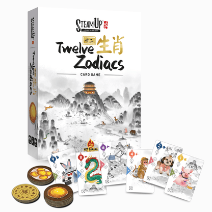 Steam Up: Twelve Zodiacs Card Game