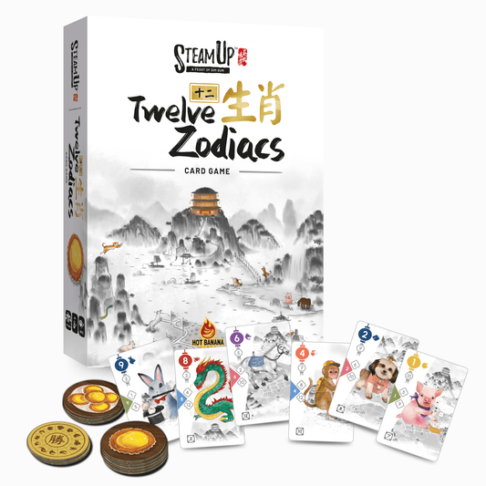 Steam Up: Twelve Zodiacs Card Game